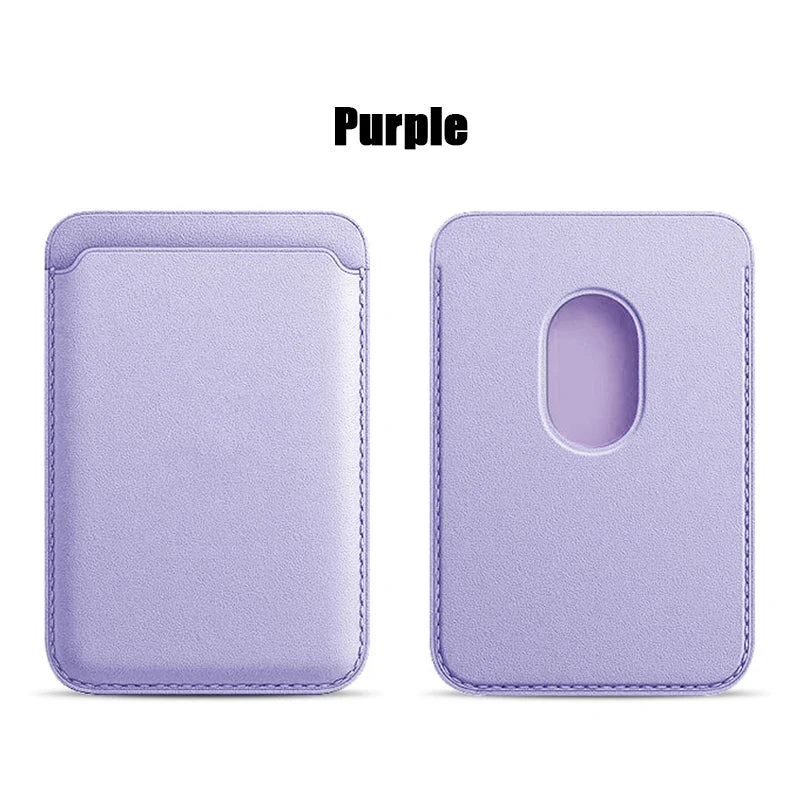 Leather Wallet Case for iPhone 15 Pro Max & MagSafe – Card Holder Cover Compatible with iPhone 14, 13, 12 – Magnetic MagSafe Wallet Case