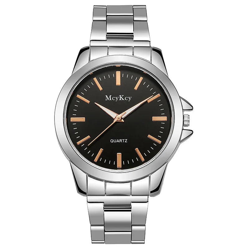 Men Watches Fashion British Style Business Stainless Steel Quartz Watch For Men Sports Wristwatch Relogio Masculino Hot