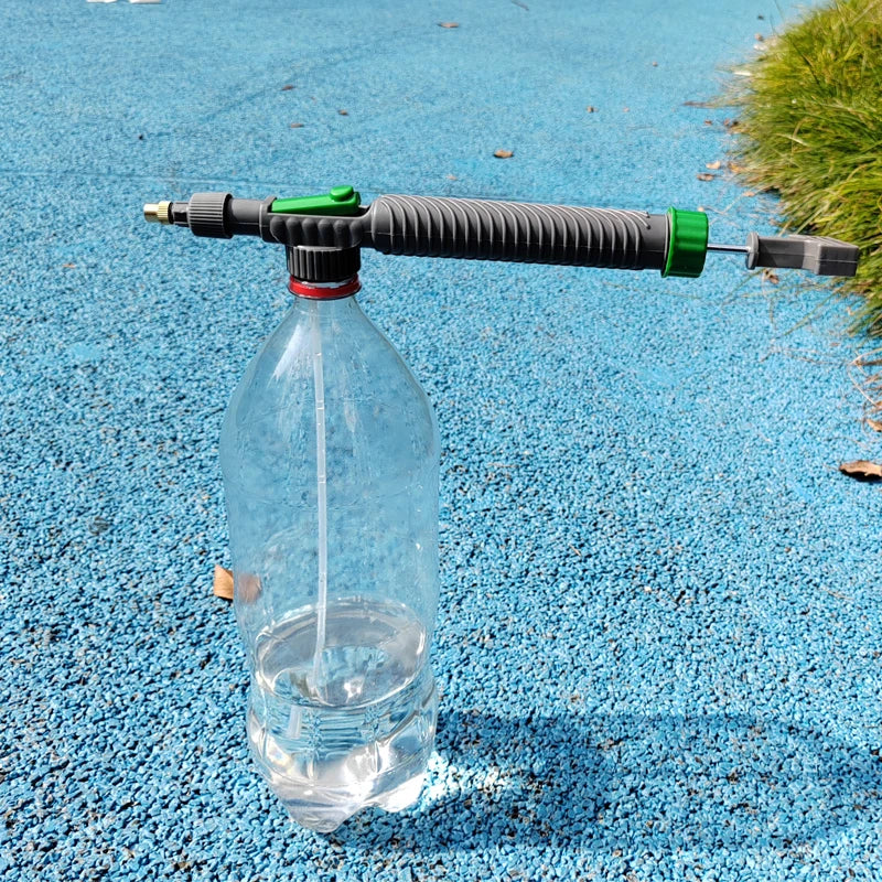 High-Pressure Garden Watering Sprayer Gun | Irrigation Spray Head for Flowers, Plants, Lawn, Juice Bottles, Plastic Trolley