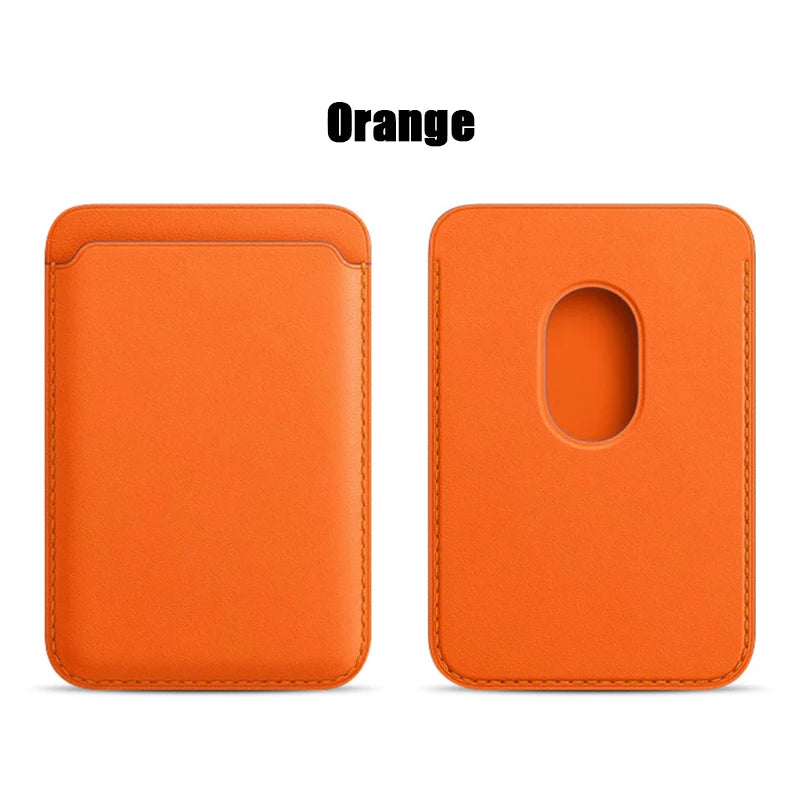Leather Wallet Case for iPhone 15 Pro Max & MagSafe – Card Holder Cover Compatible with iPhone 14, 13, 12 – Magnetic MagSafe Wallet Case