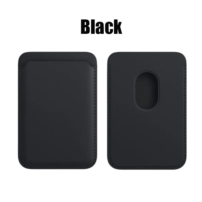 Leather Wallet Case for iPhone 15 Pro Max & MagSafe – Card Holder Cover Compatible with iPhone 14, 13, 12 – Magnetic MagSafe Wallet Case