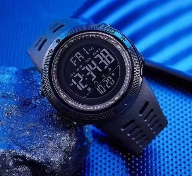Men's Watch Sports Digital Watch Men's Large Dial Night Light Multi functional Military Electronic Watch