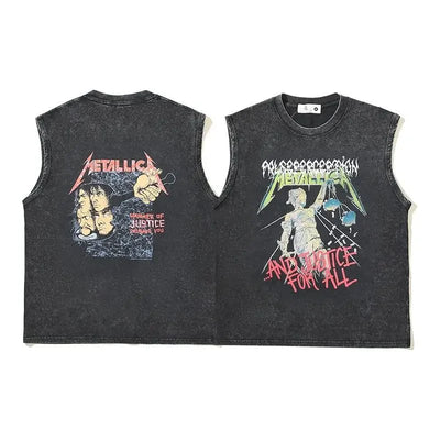 Designer T Shirt Tee Workout Shirts American Washed Tank Top Dark Man Ins Vintage Retro Sleeveless Short Sleeve Ins Tops Unisex - TheGlamTrend14:3654585;5:41825XXLDesigner T Shirt Tee Workout Shirts American Washed Tank Top Dark Man Ins Vintage Retro Sleeveless Short Sleeve Ins Tops Unisex