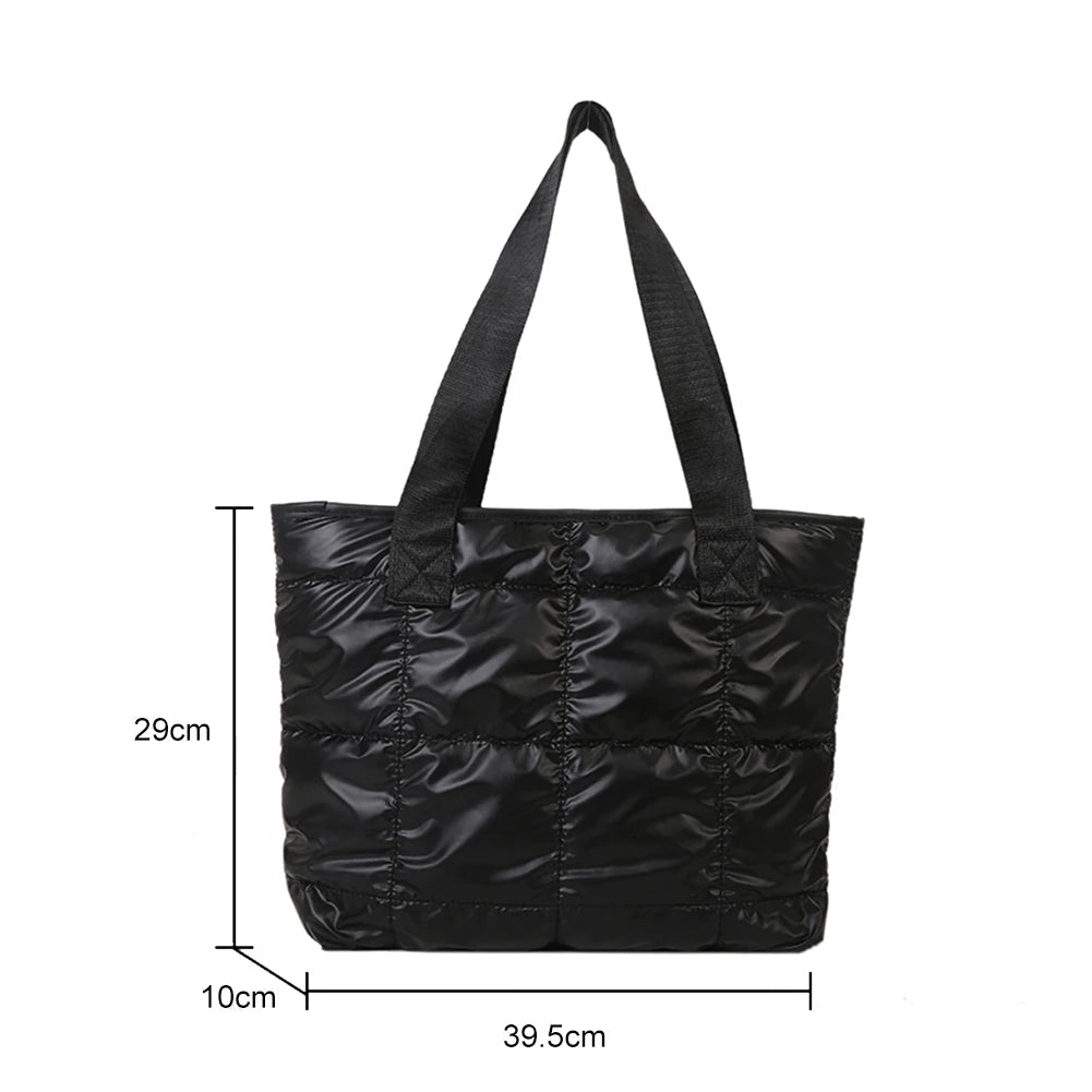 Fashion Tote Handbags for Women Black Large Capacity Soft Rhombus Bags Vinatge Quilted Shoulder Bag Purse for Travel Shopping - TheGlamTrend14:193blackFashion Tote Handbags for Women Black Large Capacity Soft Rhombus Bags Vinatge Quilted Shoulder Bag Purse for Travel Shopping