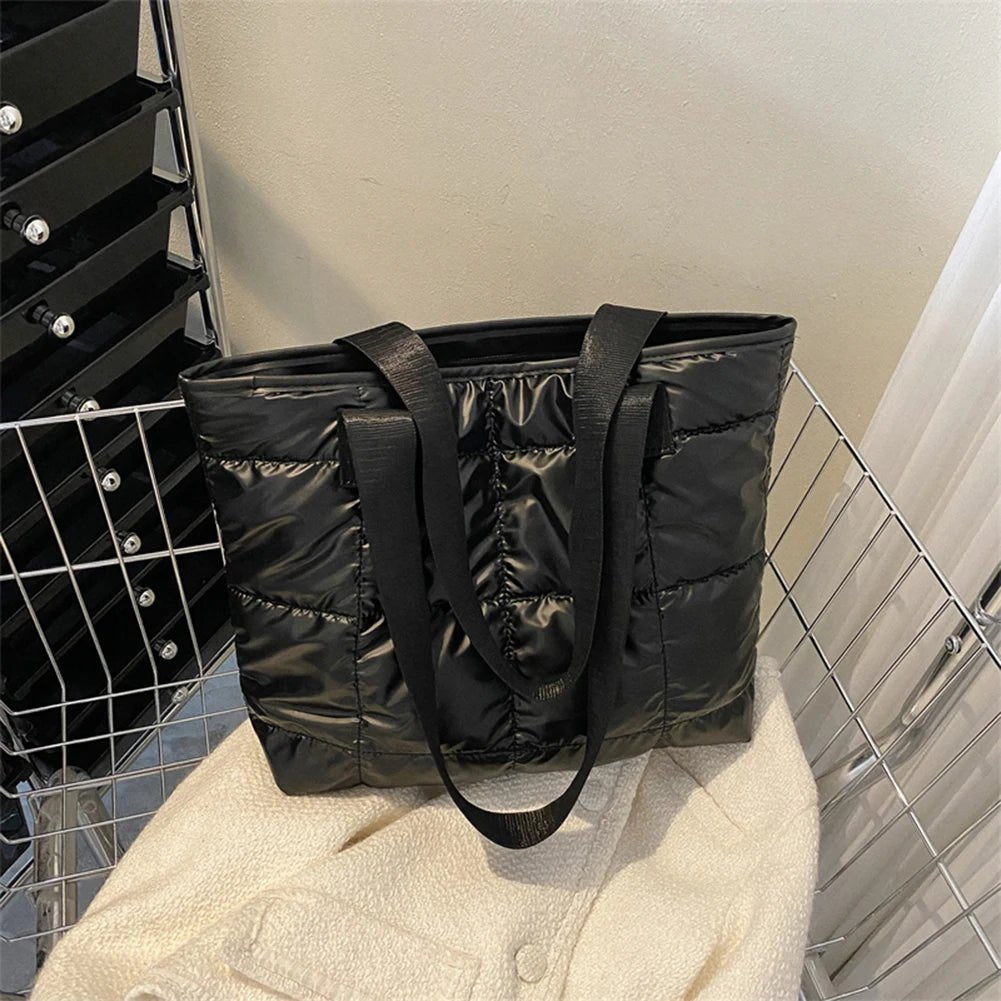Fashion Tote Handbags for Women Black Large Capacity Soft Rhombus Bags Vinatge Quilted Shoulder Bag Purse for Travel Shopping - TheGlamTrend14:193blackFashion Tote Handbags for Women Black Large Capacity Soft Rhombus Bags Vinatge Quilted Shoulder Bag Purse for Travel Shopping