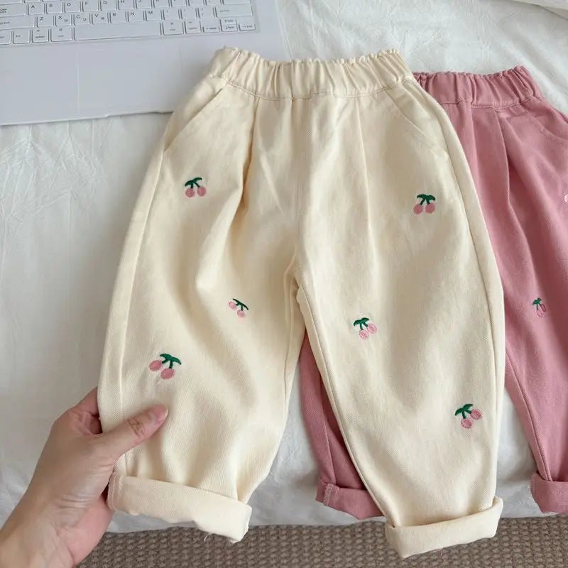 Girls pants Spring and Autumn new Western Children's baby beige casual pants Cotton girls trousers Fashion - TheGlamTrend14:771;200000463:2000041883T 100CMBeige3T 100CMGirls pants Spring and Autumn new Western Children's baby beige casual pants Cotton girls trousers Fashion