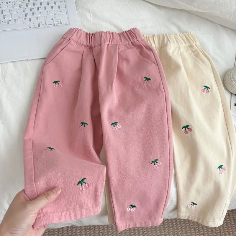 Girls pants Spring and Autumn new Western Children's baby beige casual pants Cotton girls trousers Fashion - TheGlamTrend14:771;200000463:2000041883T 100CMBeige3T 100CMGirls pants Spring and Autumn new Western Children's baby beige casual pants Cotton girls trousers Fashion