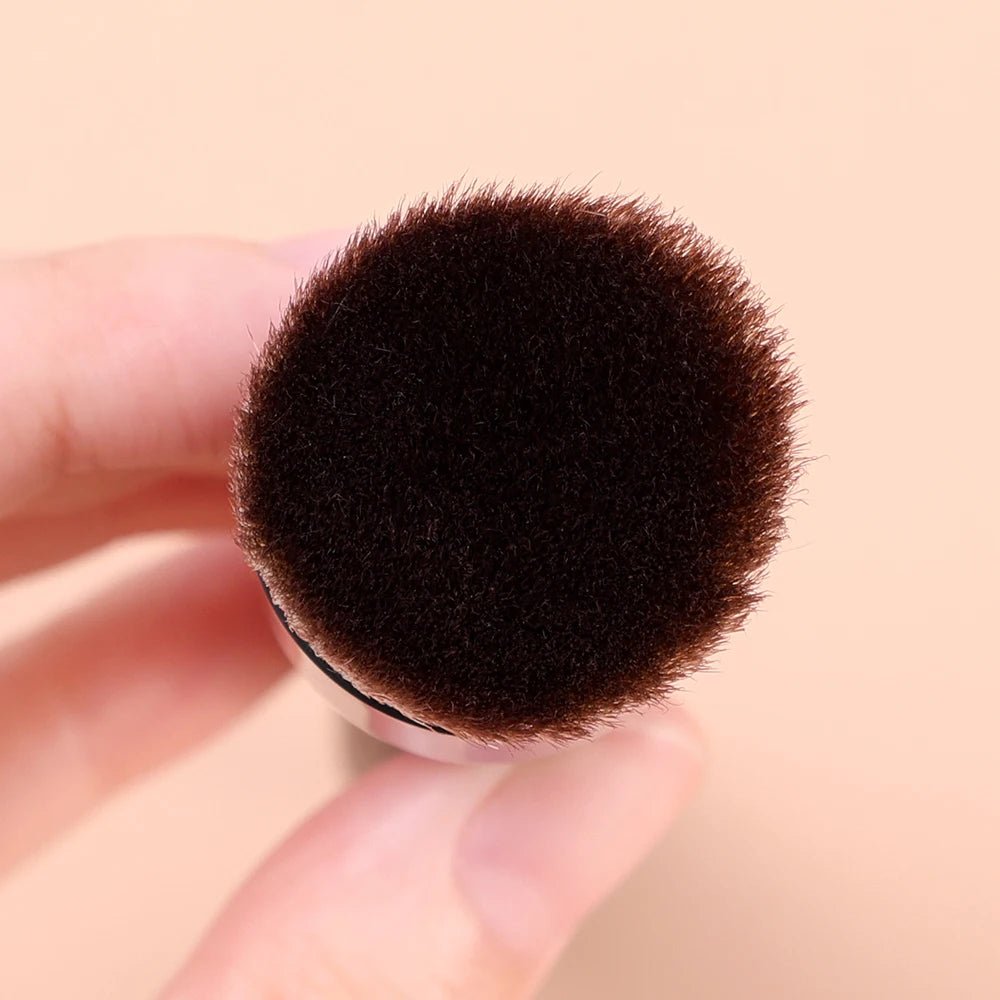 Makeup Brushes Foundation Concealer Angled Seamless Cover Synthetic Dark Circle Liquid Cream Cosmetics Contour Brush Beauty Tool - TheGlamTrend200007787:193blackMakeup Brushes Foundation Concealer Angled Seamless Cover Synthetic Dark Circle Liquid Cream Cosmetics Contour Brush Beauty Tool