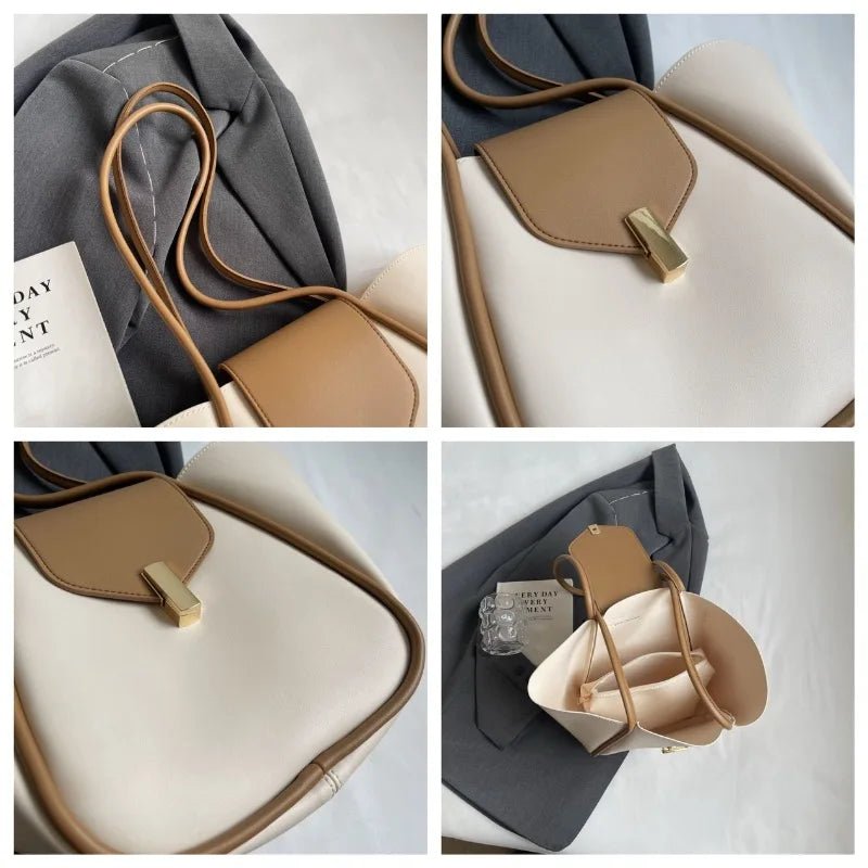 Trendy PU Tote Bags for Women 2025 Oversized Commuter Bag Fashionable Work Purse Lightweight Beach Shopping Shoulder Bag - TheGlamTrend14:200005100CoffeeTrendy PU Tote Bags for Women 2025 Oversized Commuter Bag Fashionable Work Purse Lightweight Beach Shopping Shoulder Bag