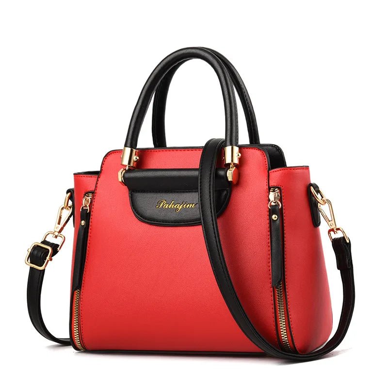 Women's bag 2025 new fashion women's bags hit color hand - held bag Europeand the United States all - match shoulder messenger bag - TheGlamTrend14:10RedWomen's bag 2025 new fashion women's bags hit color hand - held bag Europeand the United States all - match shoulder messenger bag
