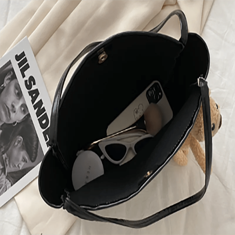Women's Bag Simple Large Capacity Shoulder Bags For Women Waterproof Tote Bag Daily Commuting Handbag - TheGlamTrend14:365458brownbrownWomen's Bag Simple Large Capacity Shoulder Bags For Women Waterproof Tote Bag Daily Commuting Handbag