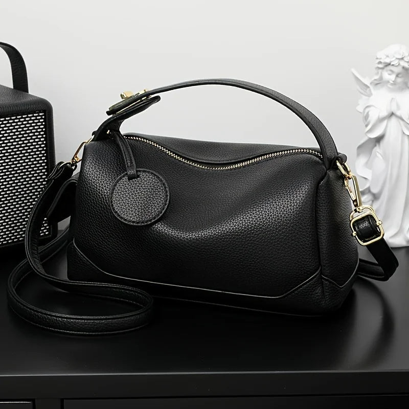 Women's Bags Fashion PU Leather Top Carrying Bag Handbags Multi Pocket Design Multifunctional Crossbody Tote Bag - TheGlamTrend14:193blackblackWomen's Bags Fashion PU Leather Top Carrying Bag Handbags Multi Pocket Design Multifunctional Crossbody Tote Bag