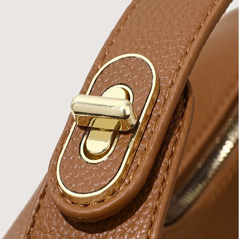 Women's Bags Fashion PU Leather Top Carrying Bag Handbags Multi Pocket Design Multifunctional Crossbody Tote Bag - TheGlamTrend14:771brownbrownWomen's Bags Fashion PU Leather Top Carrying Bag Handbags Multi Pocket Design Multifunctional Crossbody Tote Bag