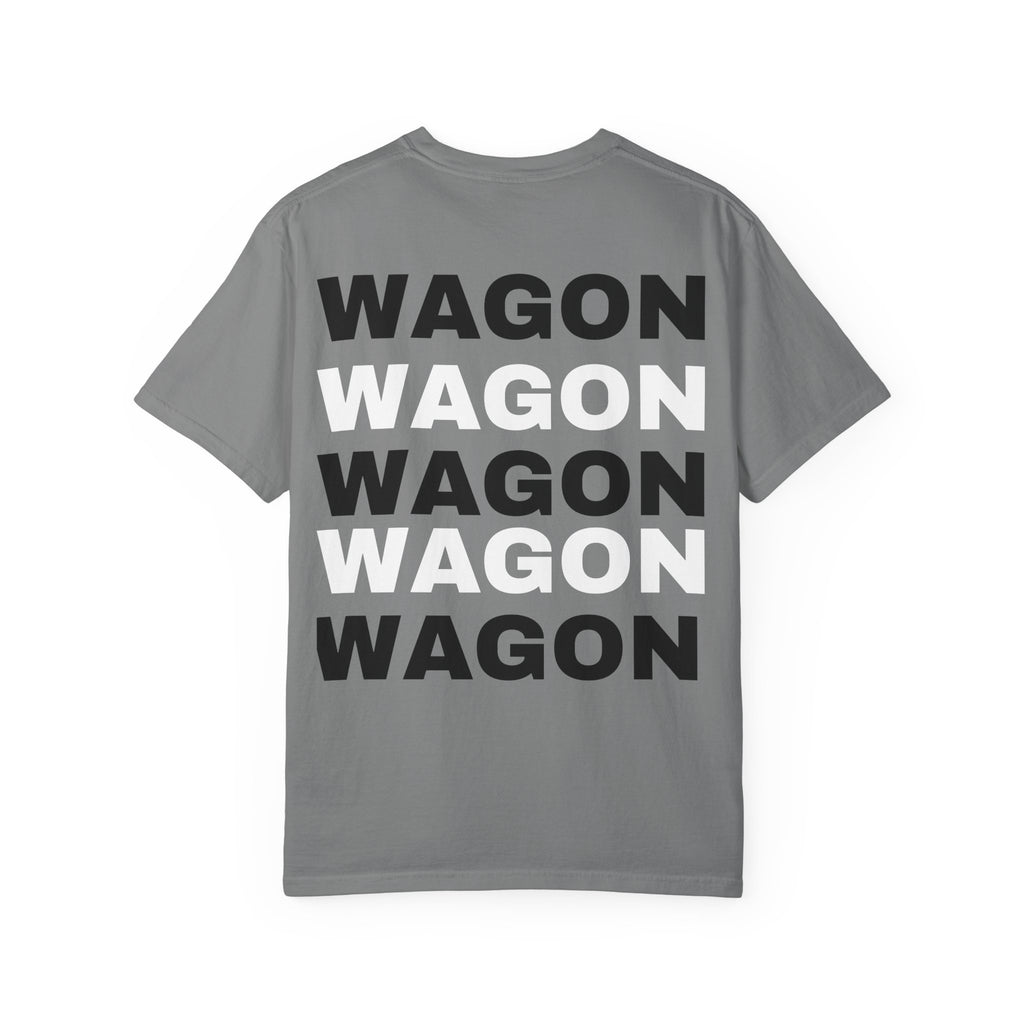 Vintage SUV Graphic T-Shirt — 'WAGON' Repeat Back Print