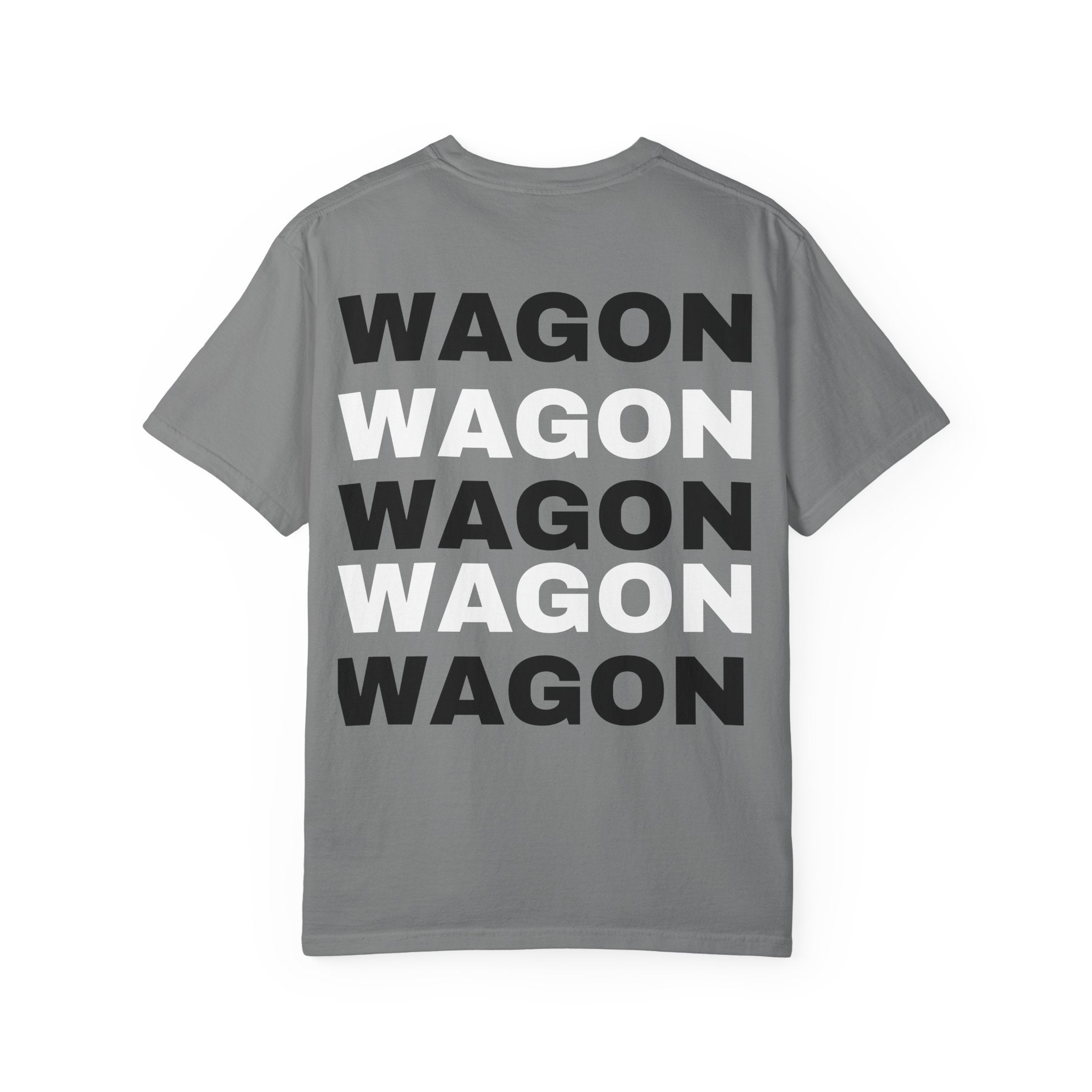 Vintage SUV Graphic T-Shirt — 'WAGON' Repeat Back Print