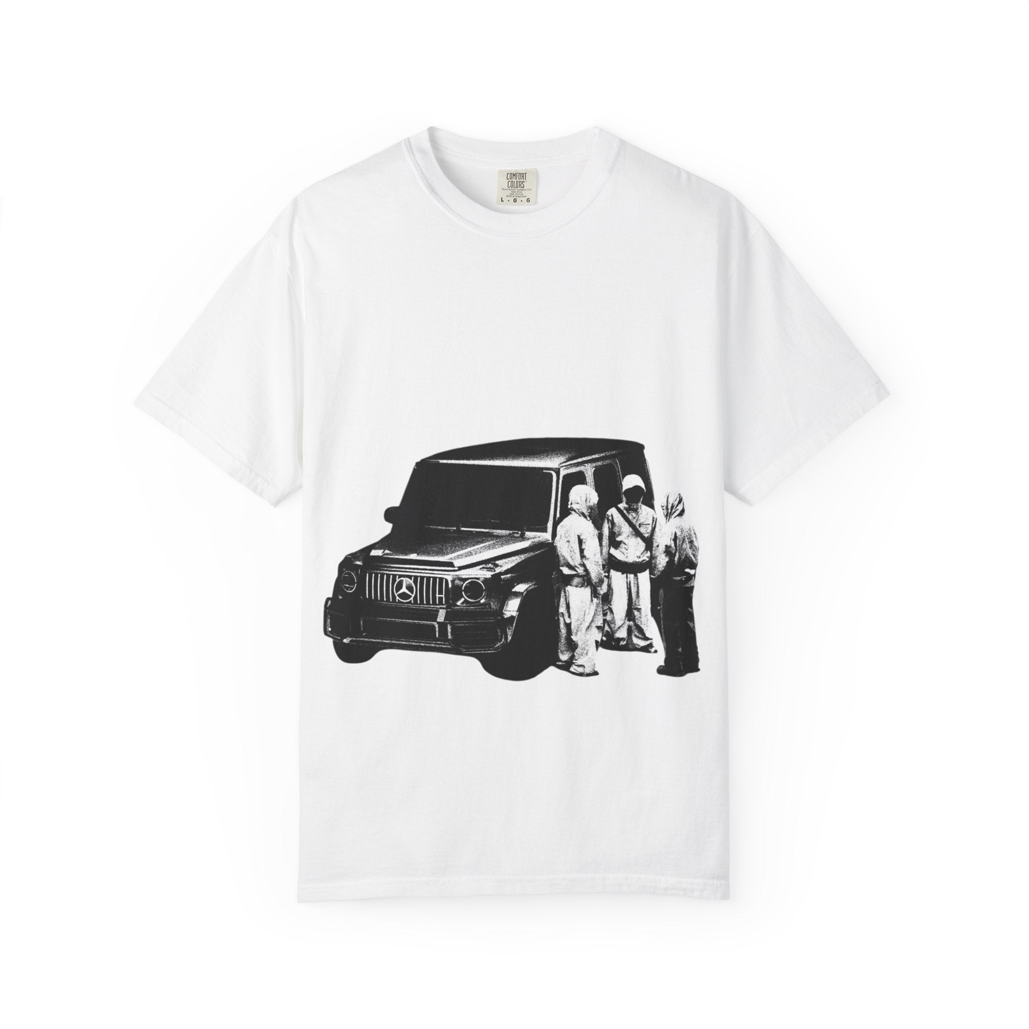 Vintage SUV Graphic T-Shirt — 'WAGON' Repeat Back Print
