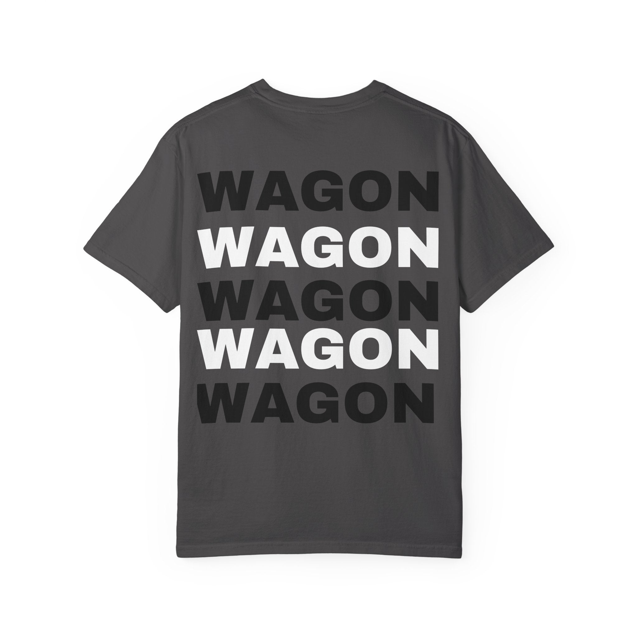 Vintage SUV Graphic T-Shirt — 'WAGON' Repeat Back Print