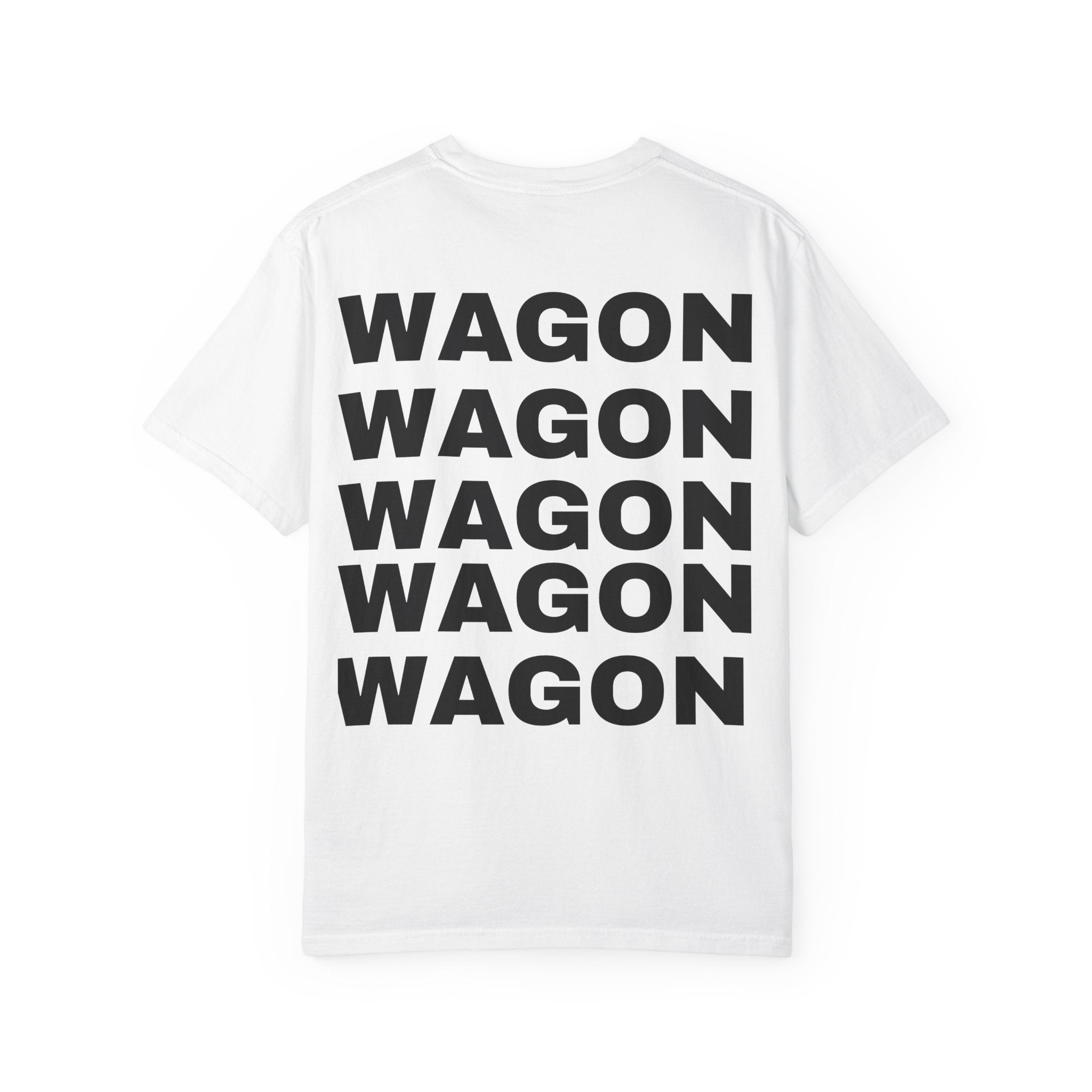 Vintage SUV Graphic T-Shirt — 'WAGON' Repeat Back Print