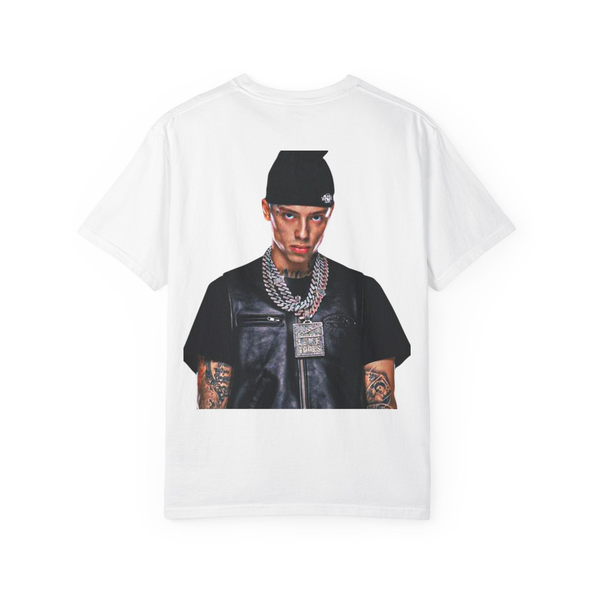 Rap Collage T-Shirt — Photo Band Graphic Tee (je t'aime)