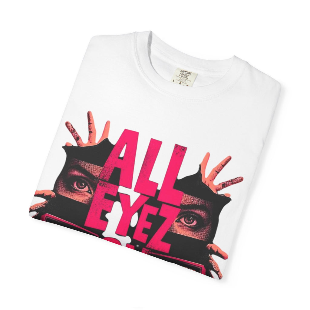 All Eyez On Me Graphic T-Shirt — Retro TV Eyes Streetwear Tee
