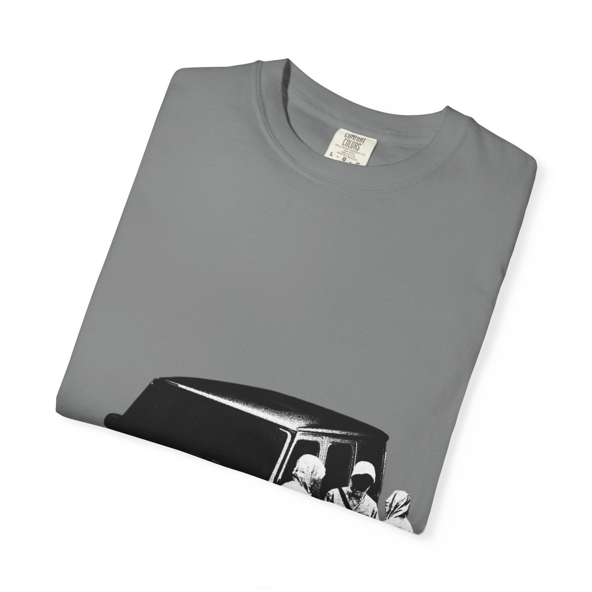 Vintage SUV Graphic T-Shirt — 'WAGON' Repeat Back Print