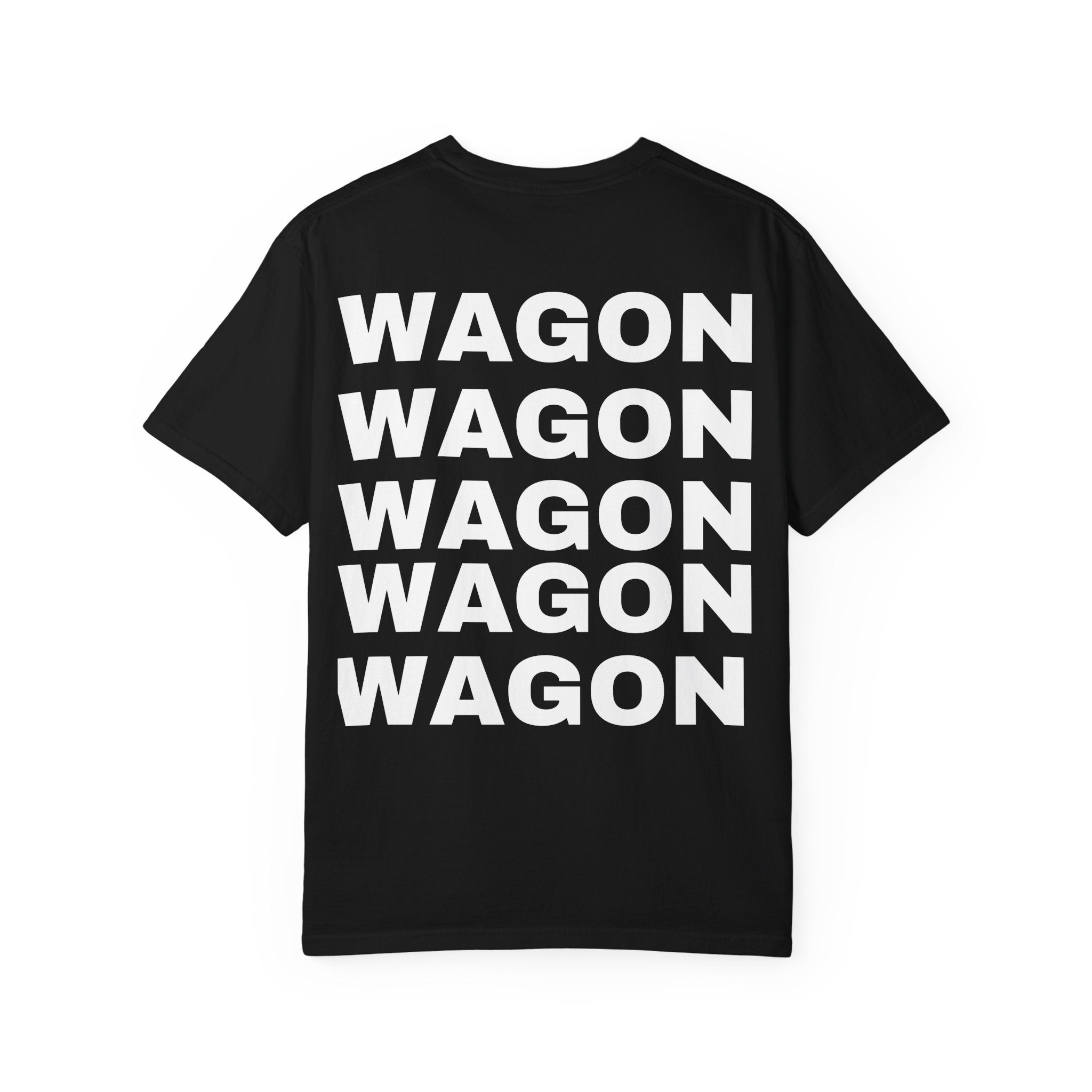 Vintage SUV Graphic T-Shirt — 'WAGON' Repeat Back Print