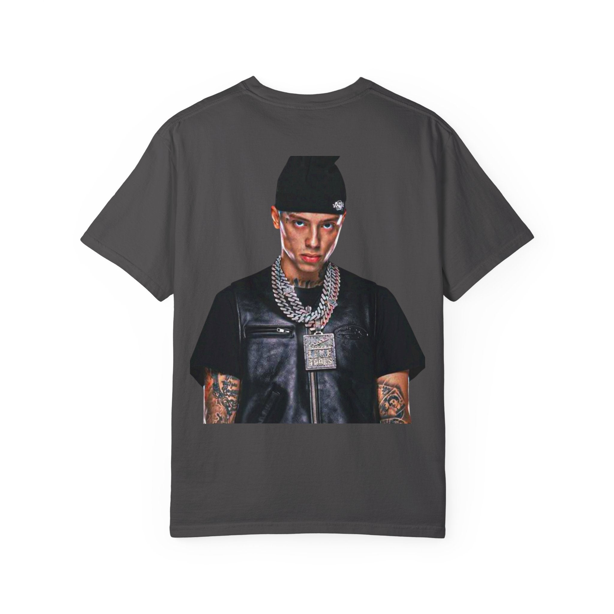 Rap Collage T-Shirt — Photo Band Graphic Tee (je t'aime)