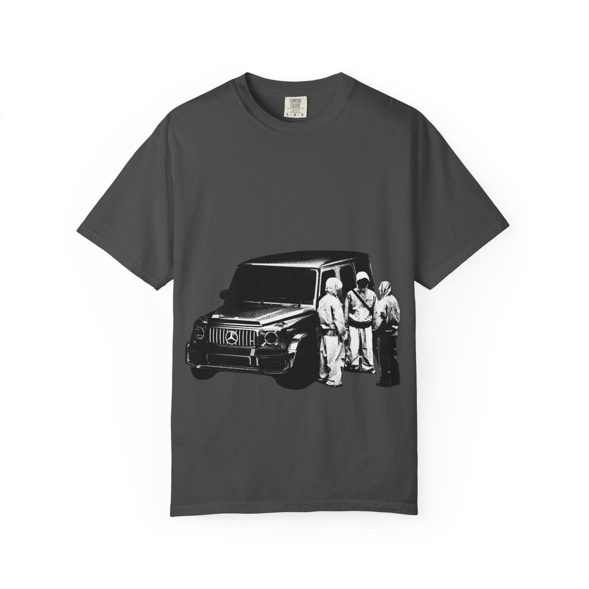 Vintage SUV Graphic T-Shirt — 'WAGON' Repeat Back Print