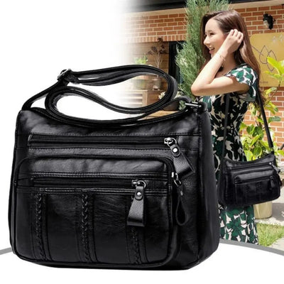 2024 New Middle - aged WOMEN'S Bag, Lightweight, Multi - layered, Large - capacity MOTHER'S Bag, Crossbody Bag, Elderly Bag, Shoulder - TheGlamTrend14:193BlackBlack2024 New Middle - aged WOMEN'S Bag, Lightweight, Multi - layered, Large - capacity MOTHER'S Bag, Crossbody Bag, Elderly Bag, Shoulder