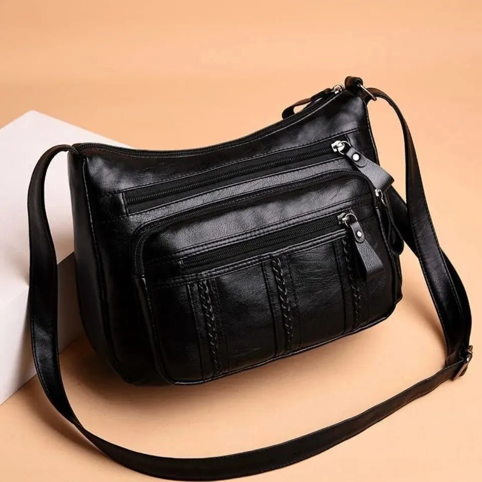 2024 New Middle - aged WOMEN'S Bag, Lightweight, Multi - layered, Large - capacity MOTHER'S Bag, Crossbody Bag, Elderly Bag, Shoulder - TheGlamTrend14:193BlackBlack2024 New Middle - aged WOMEN'S Bag, Lightweight, Multi - layered, Large - capacity MOTHER'S Bag, Crossbody Bag, Elderly Bag, Shoulder