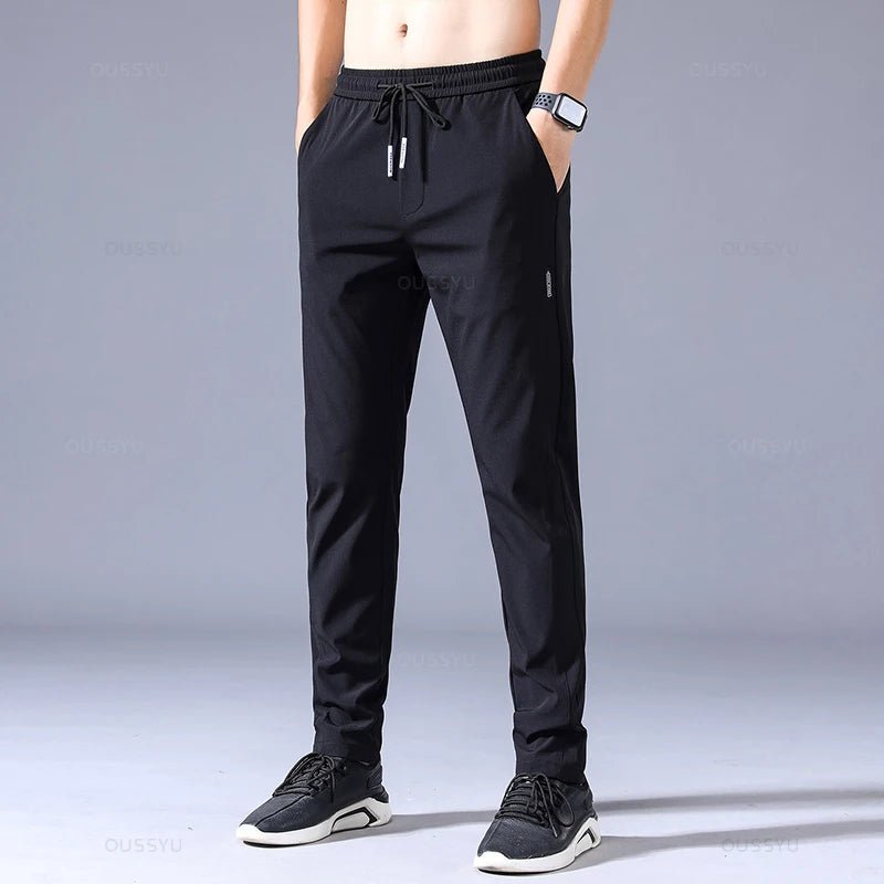 2025 Men's Trousers Spring Summer New Thin Green Solid Color Fashion Pocket Applique Full Length Casual Work Pants Pantalon - TheGlamTrend14:193Black;5:200000898Black382025 Men's Trousers Spring Summer New Thin Green Solid Color Fashion Pocket Applique Full Length Casual Work Pants Pantalon