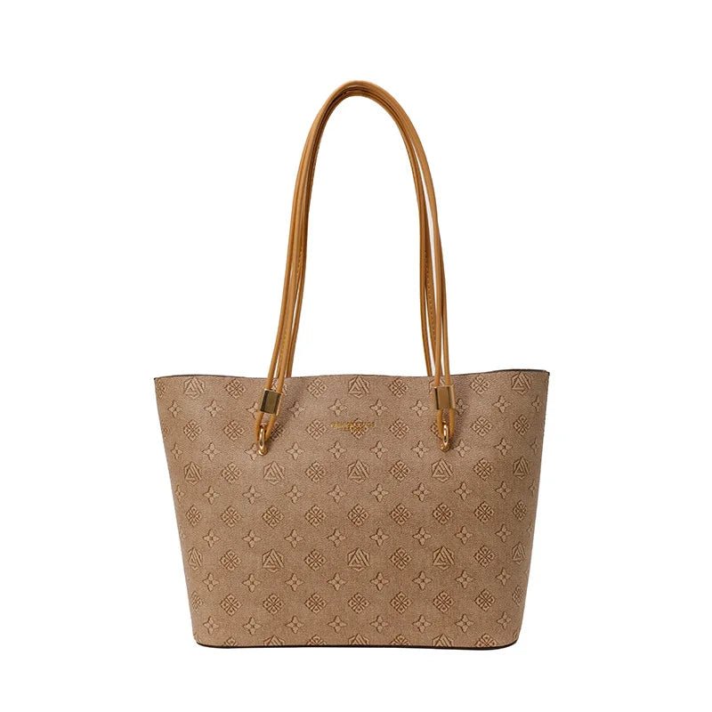 2025 Women Bags Vintage Handheld Tote Fashion Print Shoulder Large Capacity Handbag - TheGlamTrend14:200002130kaqisekaqise2025 Women Bags Vintage Handheld Tote Fashion Print Shoulder Large Capacity Handbag
