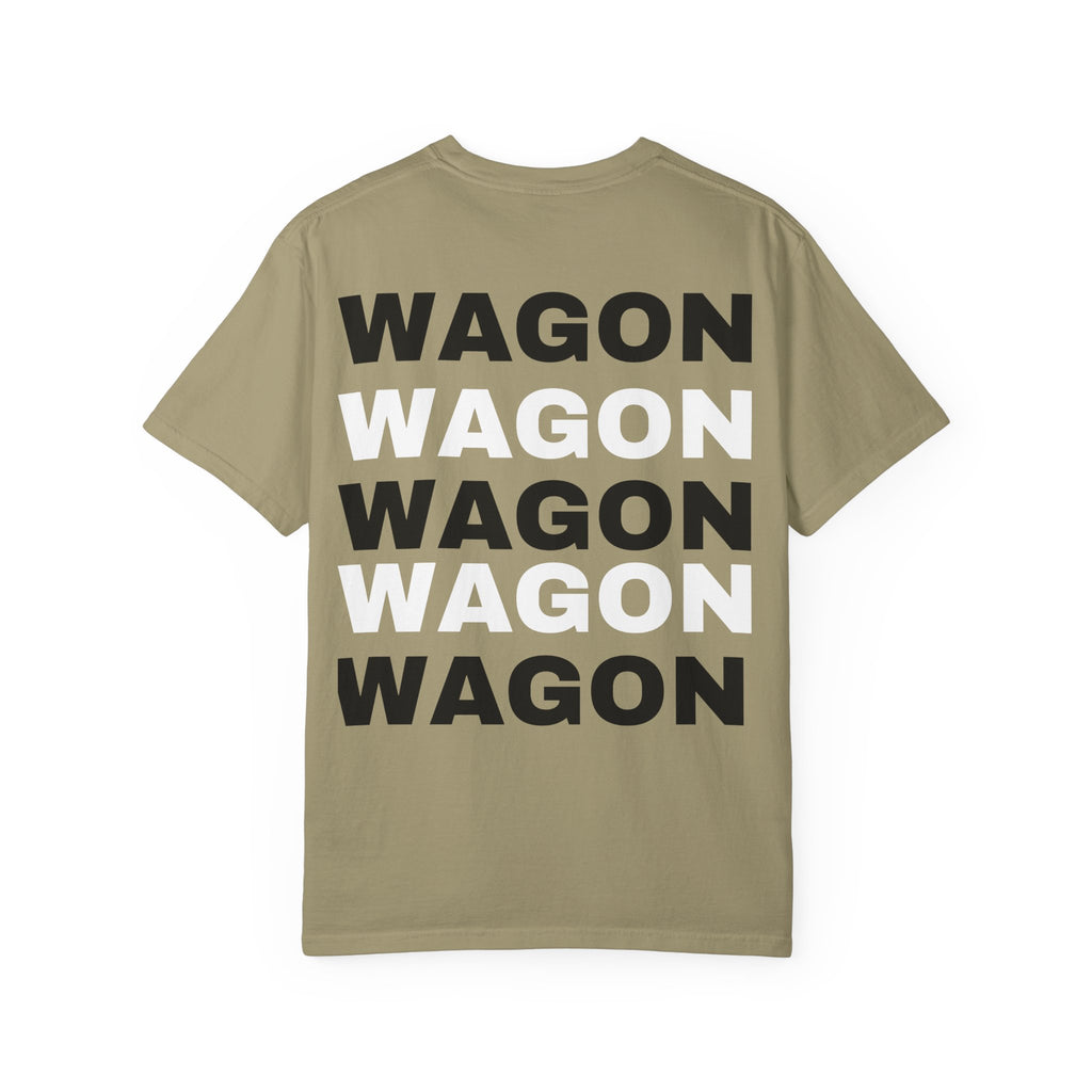Vintage SUV Graphic T-Shirt — 'WAGON' Repeat Back Print
