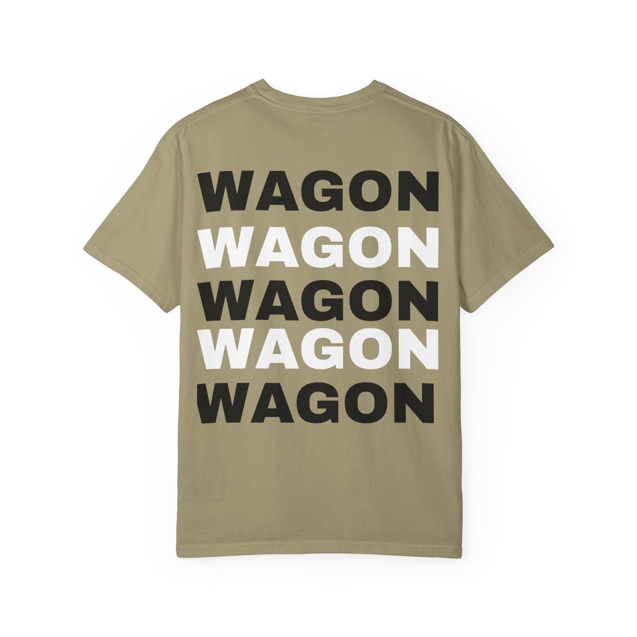Vintage SUV Graphic T-Shirt — 'WAGON' Repeat Back Print