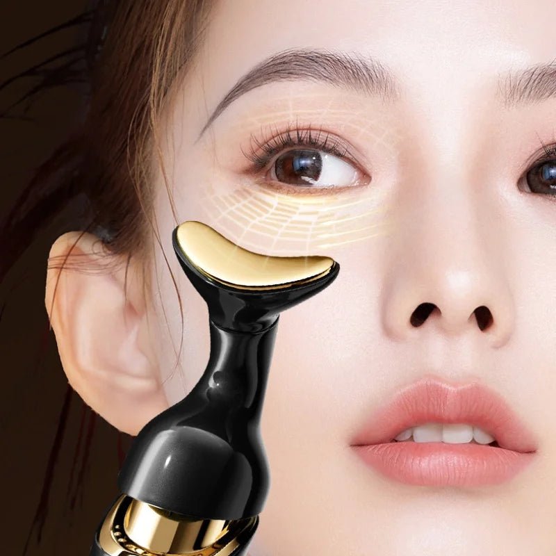 3 In 1 Face Massager Neck Facial Eye Massage Introducer Microcurrent Skin Rejuvenation Anti Aging Beauty Device BEAUTY TOOLS - TheGlamTrend14:3508533 and 1 - BLACK3 and 1 - BLACK3 In 1 Face Massager Neck Facial Eye Massage Introducer Microcurrent Skin Rejuvenation Anti Aging Beauty Device BEAUTY TOOLS