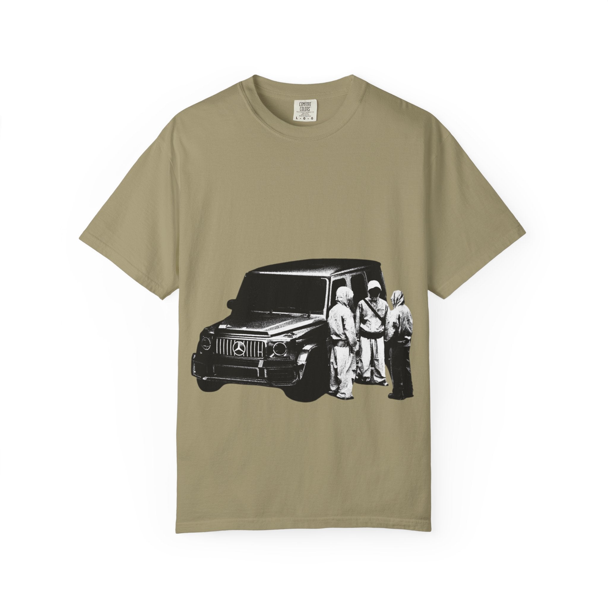 Vintage SUV Graphic T-Shirt — 'WAGON' Repeat Back Print