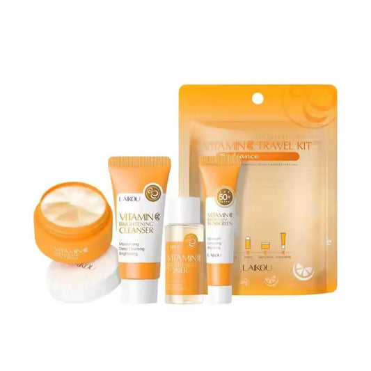 4pcs/Bag Sakura Skin Care Sets Facial Cleanser Cream Face Toner Sunscreen Products Moisturizing Smoothing Nourishing Travel Kit - TheGlamTrend14:173BB4pcs/Bag Sakura Skin Care Sets Facial Cleanser Cream Face Toner Sunscreen Products Moisturizing Smoothing Nourishing Travel Kit