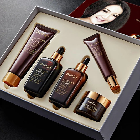 5pcs/Set IMAGES Avocado Skin Care Sets Facial Moisturizing Face Cream Serum Facial Cleanser Eye Cream Skin Care Products - TheGlamTrend<none>5pcs/Set IMAGES Avocado Skin Care Sets Facial Moisturizing Face Cream Serum Facial Cleanser Eye Cream Skin Care Products
