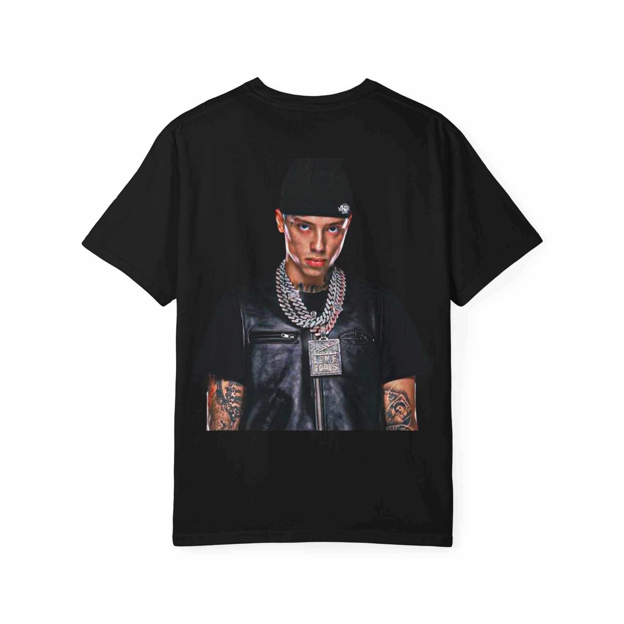 Rap Collage T-Shirt — Photo Band Graphic Tee (je t'aime)