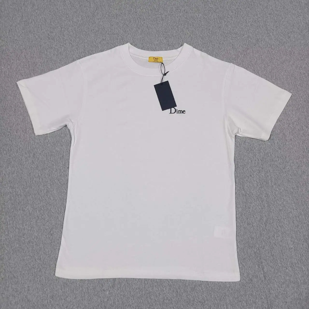 "Classic Dime Skateboard T-Shirt | Cotton Crew Neck Skate Tee, Loose Fit, Short Sleeve, Luxury Streetwear"