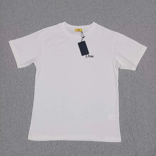"Classic Dime Skateboard T-Shirt | Cotton Crew Neck Skate Tee, Loose Fit, Short Sleeve, Luxury Streetwear"