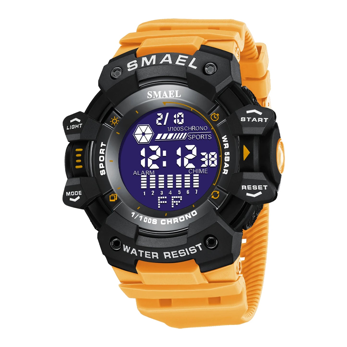 2023 Men Watches Luxury Man Military Watch SMAEL 8050 Waterproof Big Dial Fashion LED Backlight Sport Digital Watch For Men