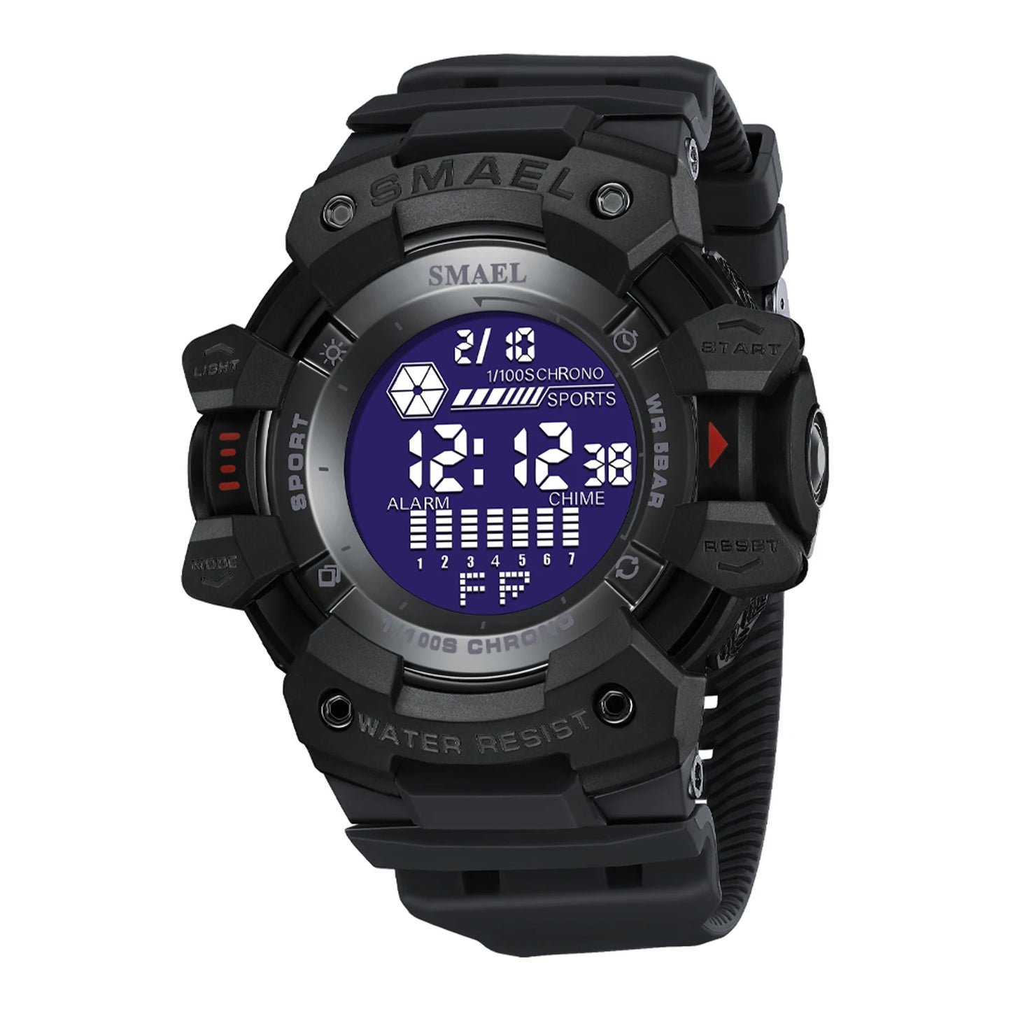 2023 Men Watches Luxury Man Military Watch SMAEL 8050 Waterproof Big Dial Fashion LED Backlight Sport Digital Watch For Men