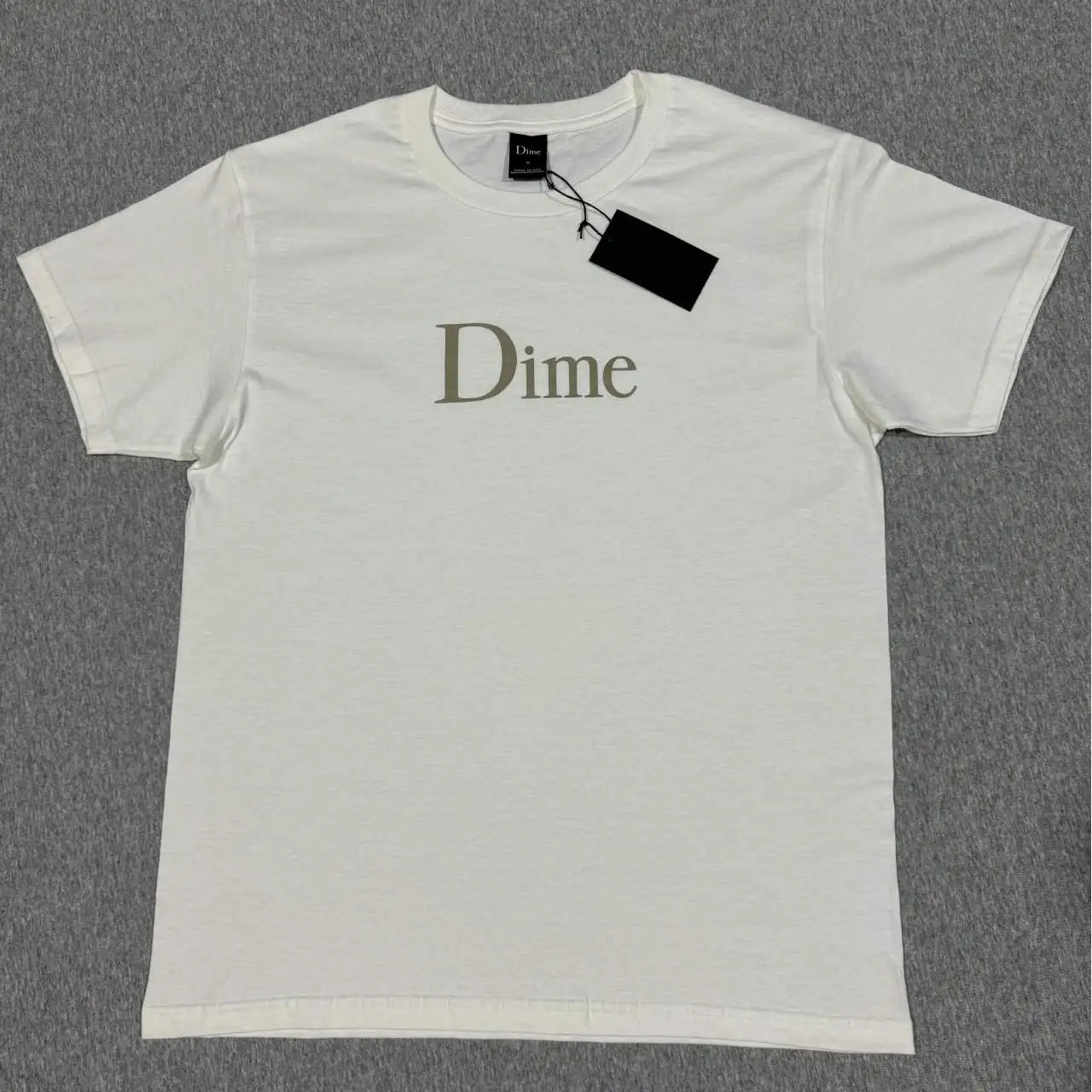 "Classic Dime Skateboard T-Shirt | Cotton Crew Neck Skate Tee, Loose Fit, Short Sleeve, Luxury Streetwear"