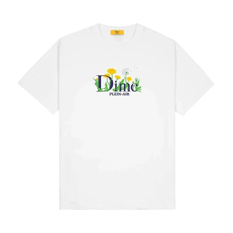 "Classic Dime Skateboard T-Shirt | Cotton Crew Neck Skate Tee, Loose Fit, Short Sleeve, Luxury Streetwear"