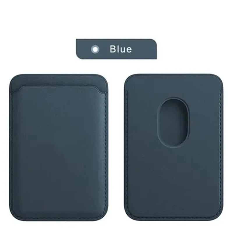 Leather Wallet Case for iPhone 15 Pro Max & MagSafe – Card Holder Cover Compatible with iPhone 14, 13, 12 – Magnetic MagSafe Wallet Case