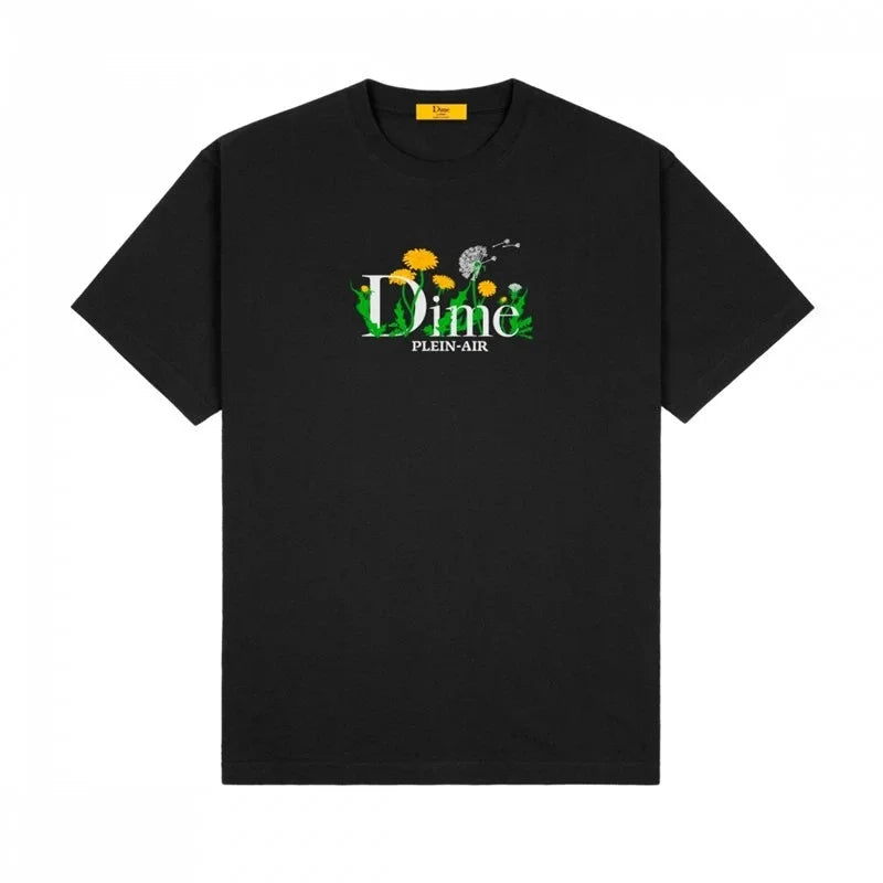 "Classic Dime Skateboard T-Shirt | Cotton Crew Neck Skate Tee, Loose Fit, Short Sleeve, Luxury Streetwear"
