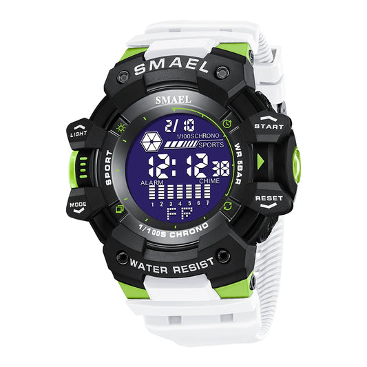 2023 Men Watches Luxury Man Military Watch SMAEL 8050 Waterproof Big Dial Fashion LED Backlight Sport Digital Watch For Men
