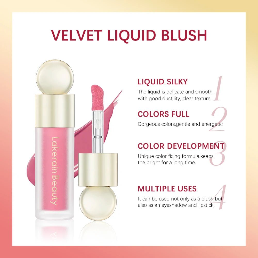 Blush Liquid Blusher Real Makeup Blush Matte Palette Blusher Cosmetics Products Liquid Cream Stick Pink Face raremakeup Beauty - TheGlamTrend200001176:2000055360404Blush Liquid Blusher Real Makeup Blush Matte Palette Blusher Cosmetics Products Liquid Cream Stick Pink Face raremakeup Beauty