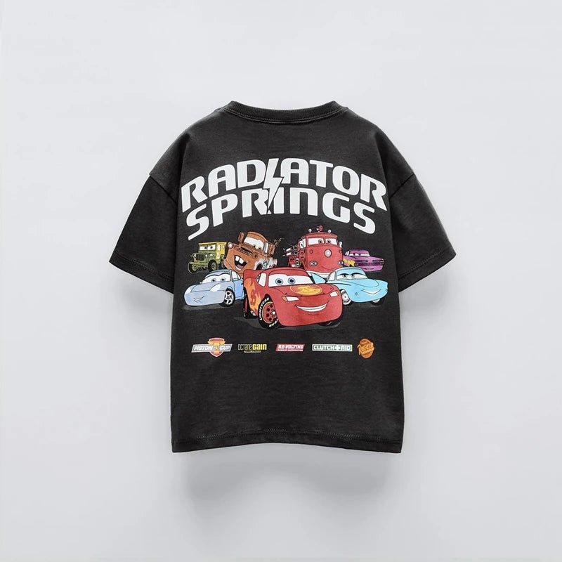 Car Cartoon Tees Tops For Boy Clothing Summer Fashion Children Short Sleeve Clothes Printed Pattern T-shirts Loose Casual Tshirt - TheGlamTrend14:771P86;200000463:20066189718MP8618MCar Cartoon Tees Tops For Boy Clothing Summer Fashion Children Short Sleeve Clothes Printed Pattern T-shirts Loose Casual Tshirt